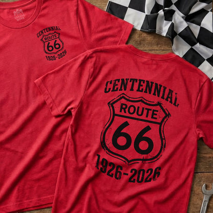 Red Centennial Route 66 1926-2026 product type