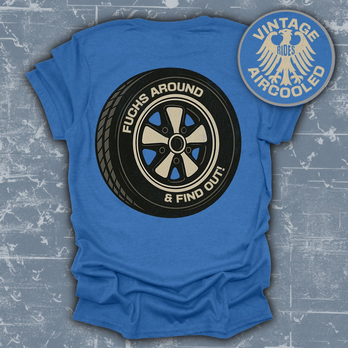 Vintage Aircooled Tire Shirt Graphic Product
