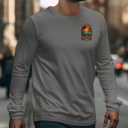 Long sleeve shirt with a Key West "End of the Road" graphic.