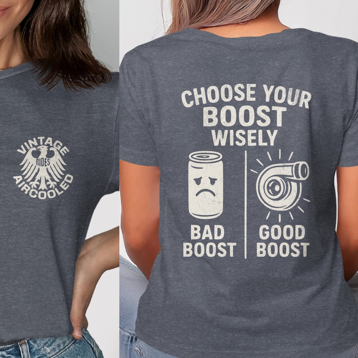 Vintage Boost Aircooled Graphic Tee Shirt product