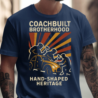 Coachbuilt Brotherhood Hand-Shaped Heritage T-shirt product