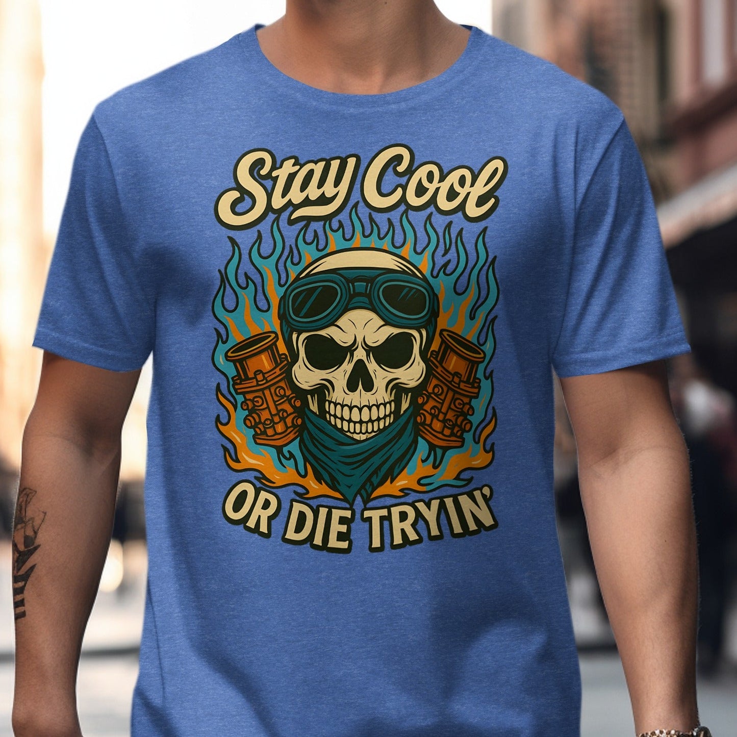 Stay Cool Or Die Tryin Graphic T-Shirt product