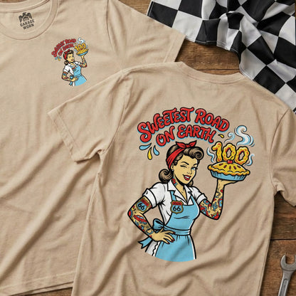 Sweetest Road On Earth 100 Route 66 Pin-up product type