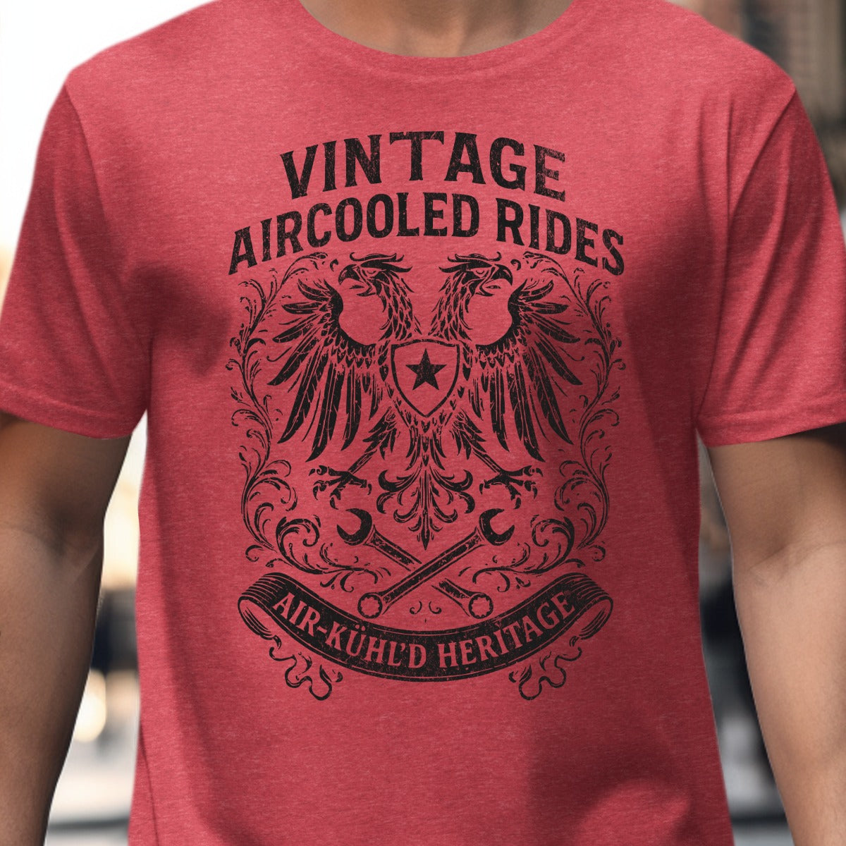 Vintage Aircooled Rides Air-Kühl'd Heritage Shirt