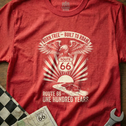 BORN FREE - BUILT TO ROAM ROUTE 66 ONE HUNDRED YEARS product type