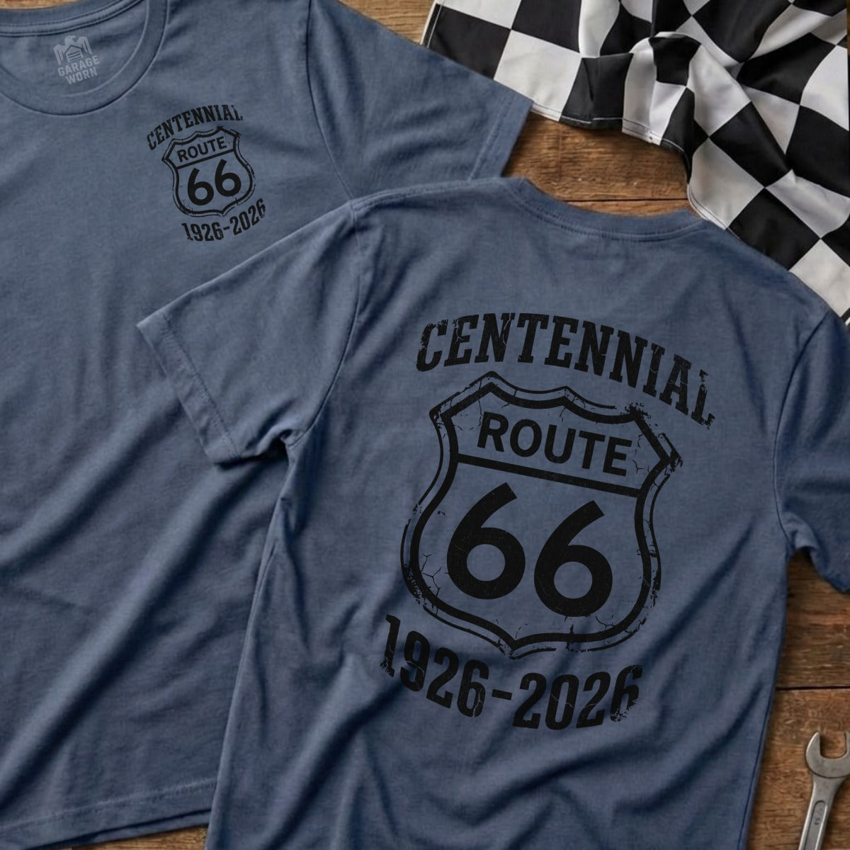 Centennial Route 66 1926-2026 Graphic TShirt Product Type