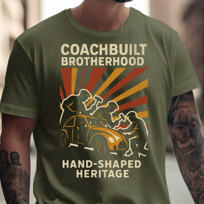 Coachbuilt Brotherhood Hand-Shaped Heritage T-Shirt