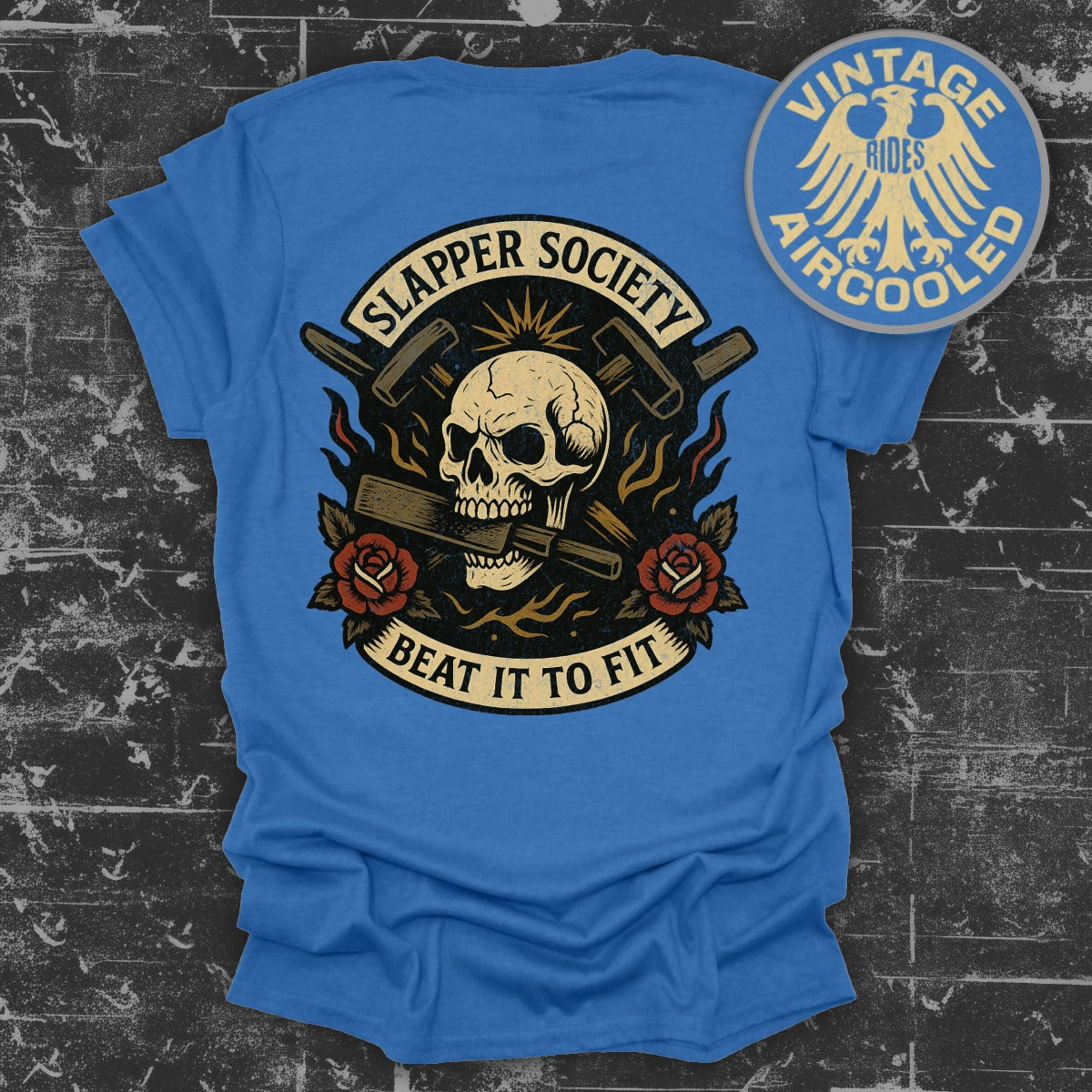 Skull and Roses Slapper Society T-Shirt product type