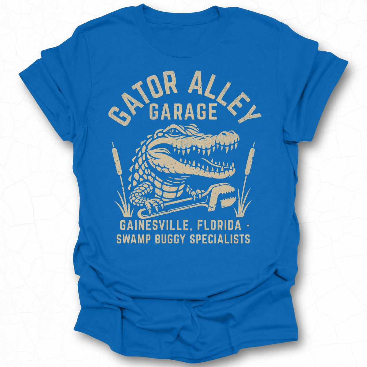 Gator Alley Garage Gainesville Florida Swamp Buggy T-Shirt