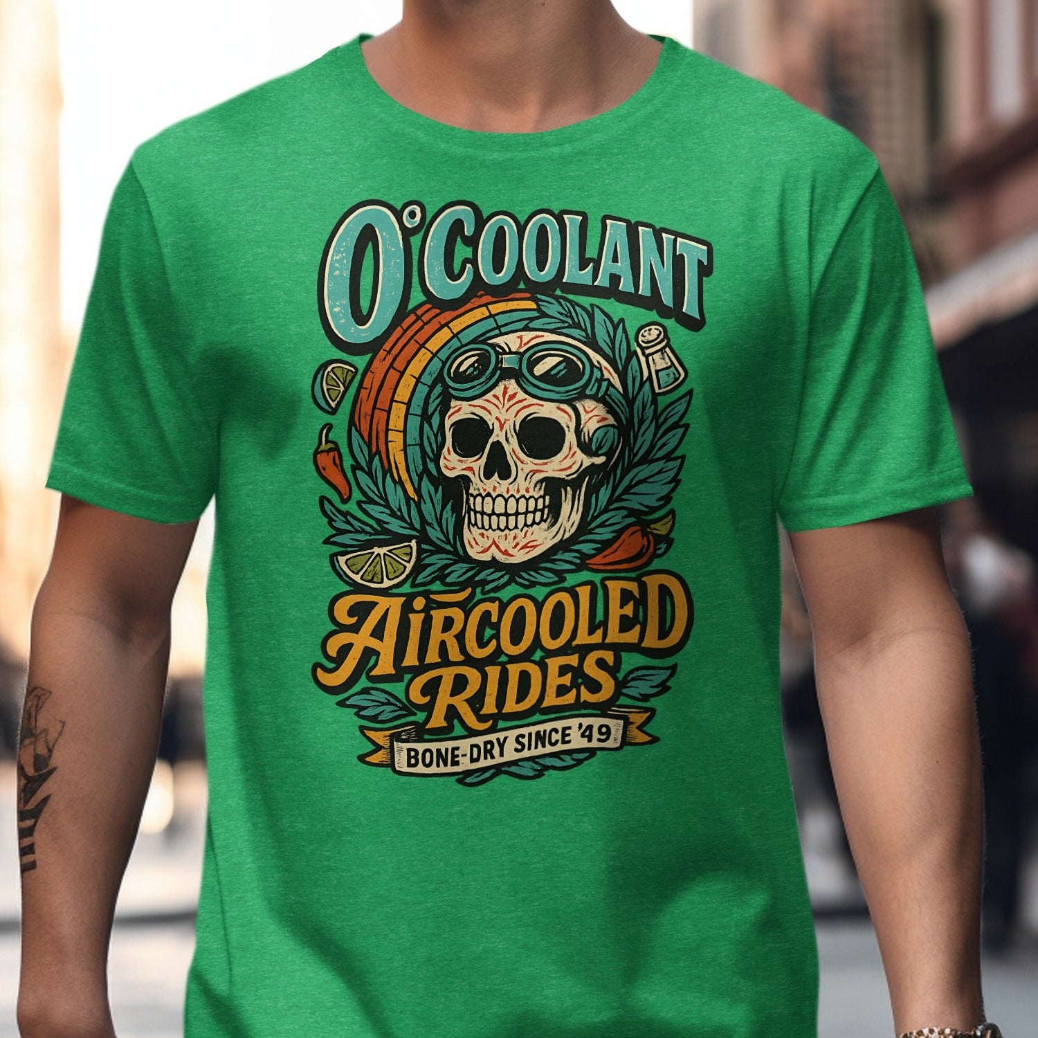 O'Coolant Aircooled Rides Bone Dry Since '49 shirt product