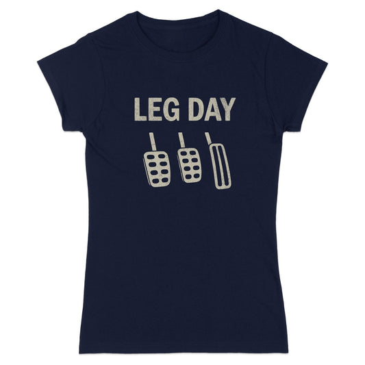 Leg Day Graphic T-shirt for Fitness Enthusiasts