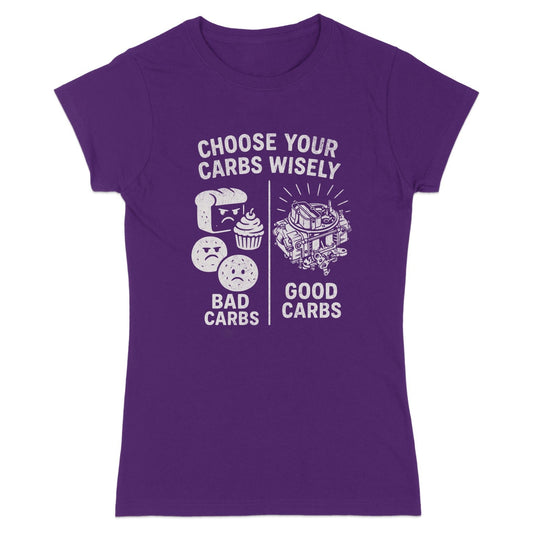 Choose Your Carbs Wisely Graphic T-Shirt