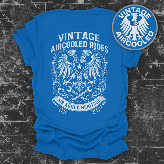 Vintage Aircooled Rides Heritage T-shirt