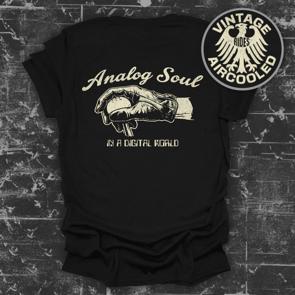 Analog Soul in a Digital World Graphic Tee