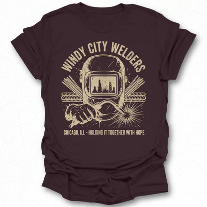 Windy City Welders Chicago ILL Holding It Together Shirt
