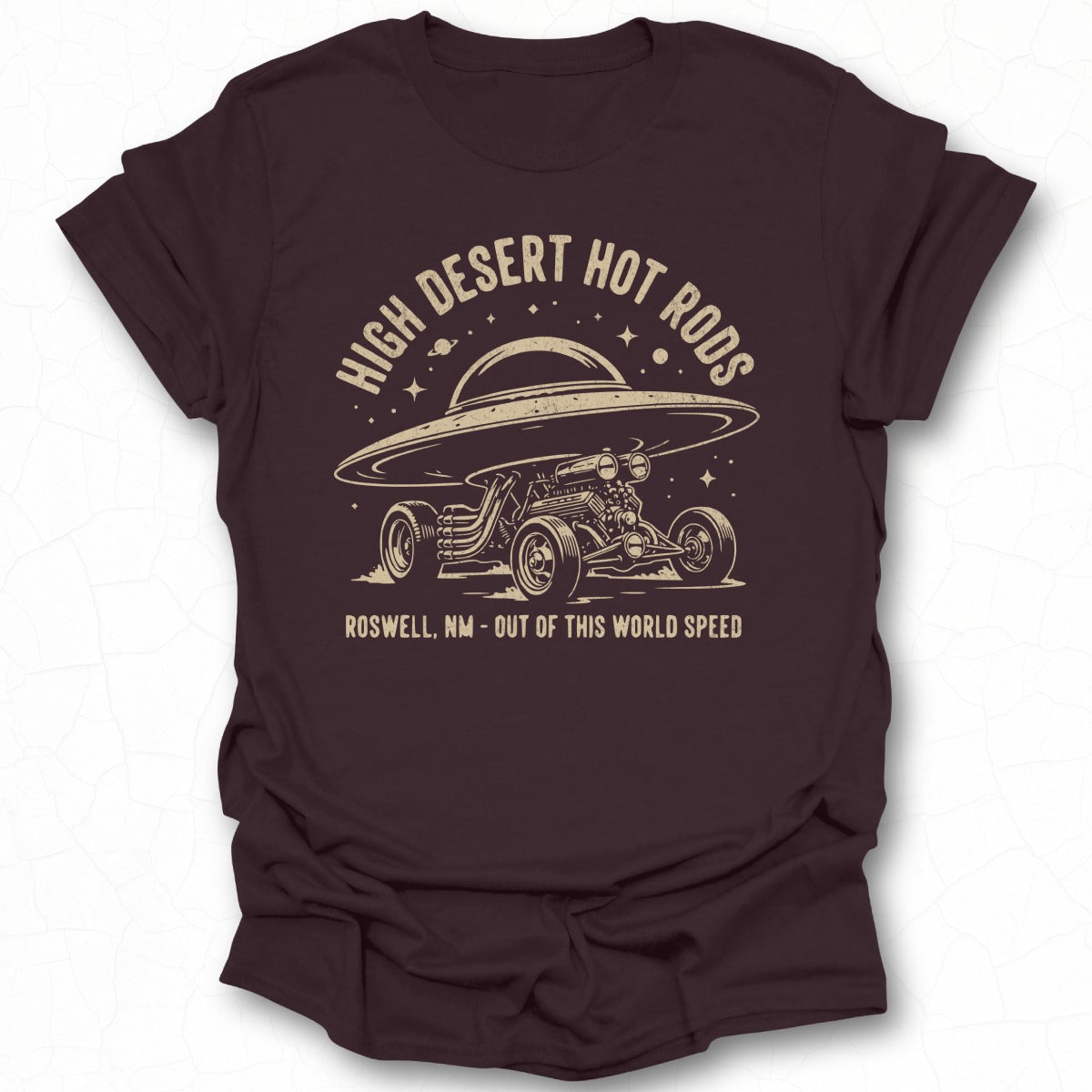 High Desert Hot Rods Roswell NM Out of This World Speed Shirt