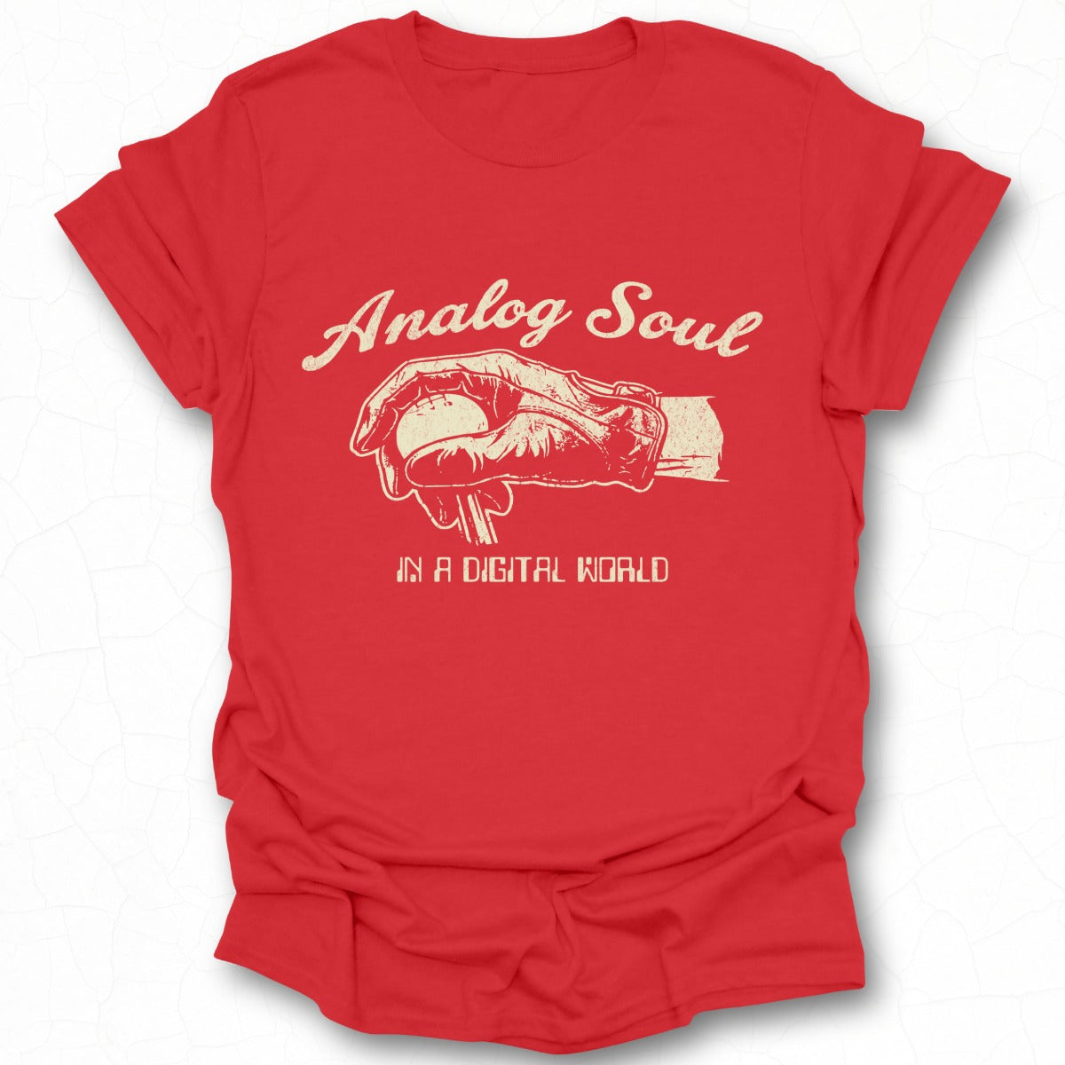Analog Soul In A Digital World Graphic Tee