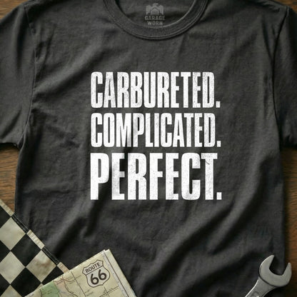 Carbureted Complicated Perfect Graphic T-Shirt