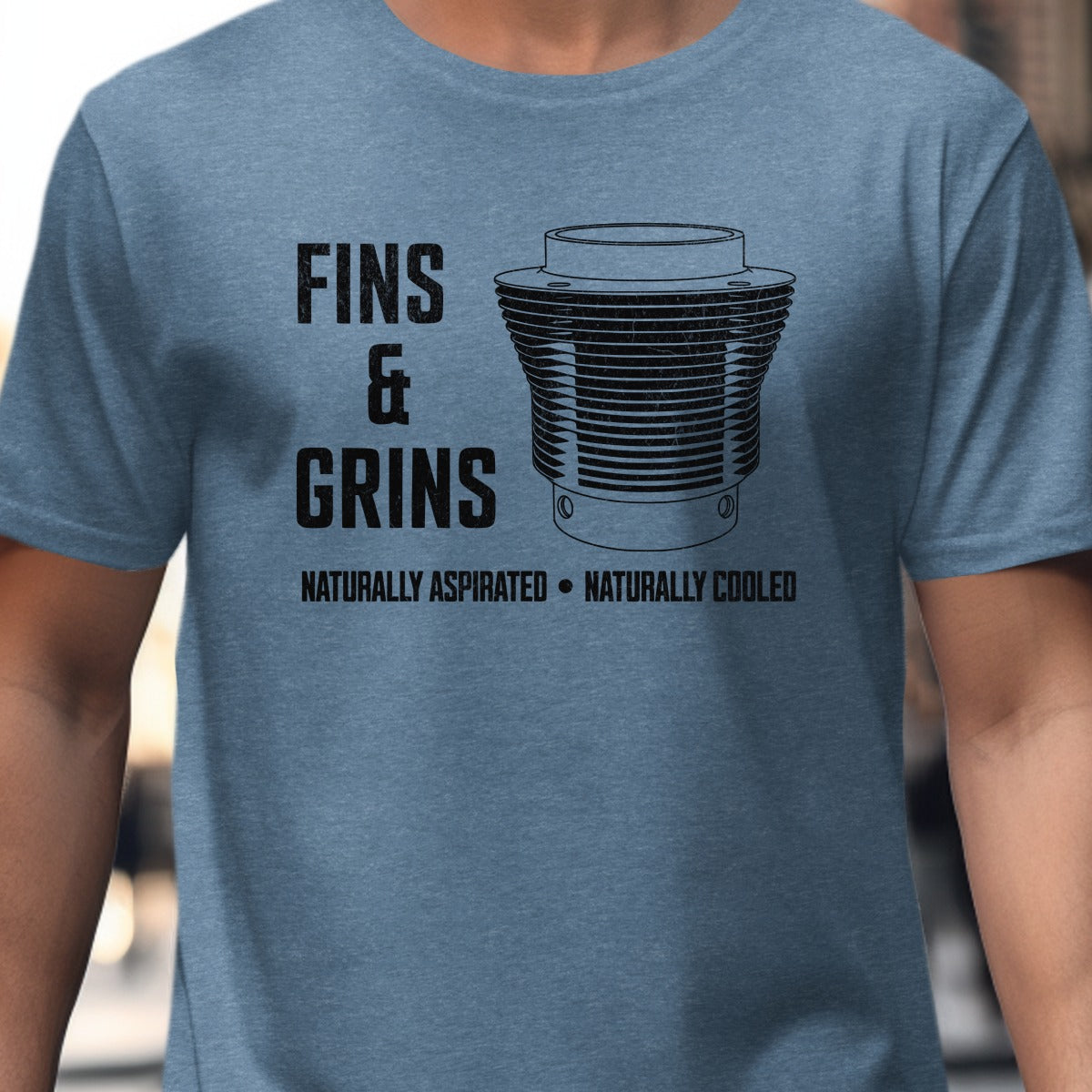Fins and Grins Naturally Cooled T-shirt