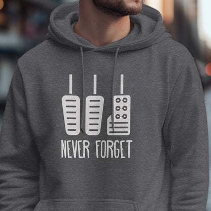 Never Forget Vintage Design Graphic Hoodie