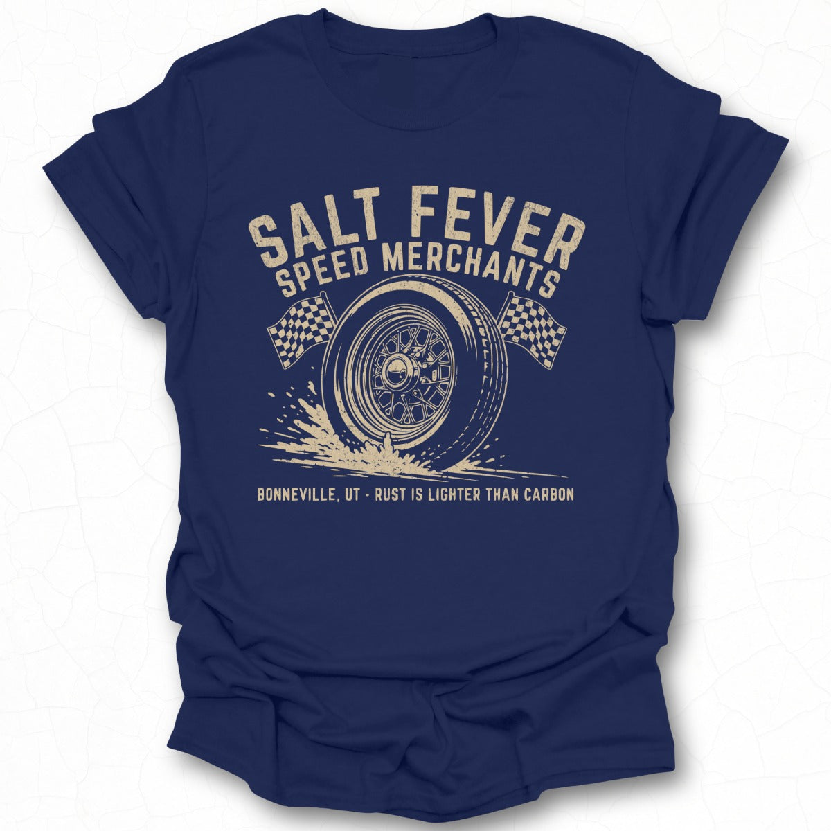 SALT FEVER SPEED MERCHANTS T-SHIRT IDEAL FOR CAR ENTHUSIASTS