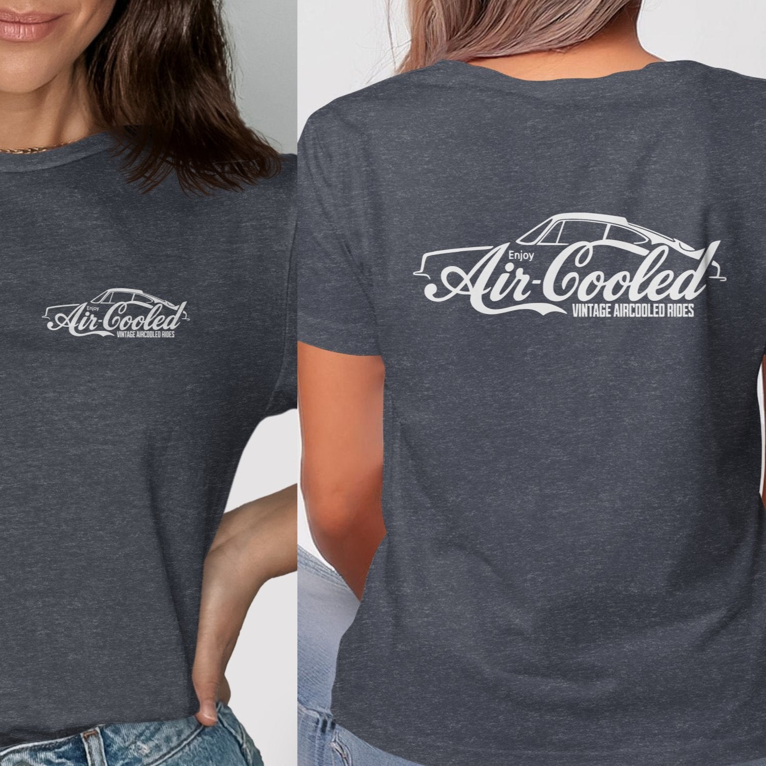 Enjoy Air-Cooled Vintage Aircooled Rides T-Shirt product type