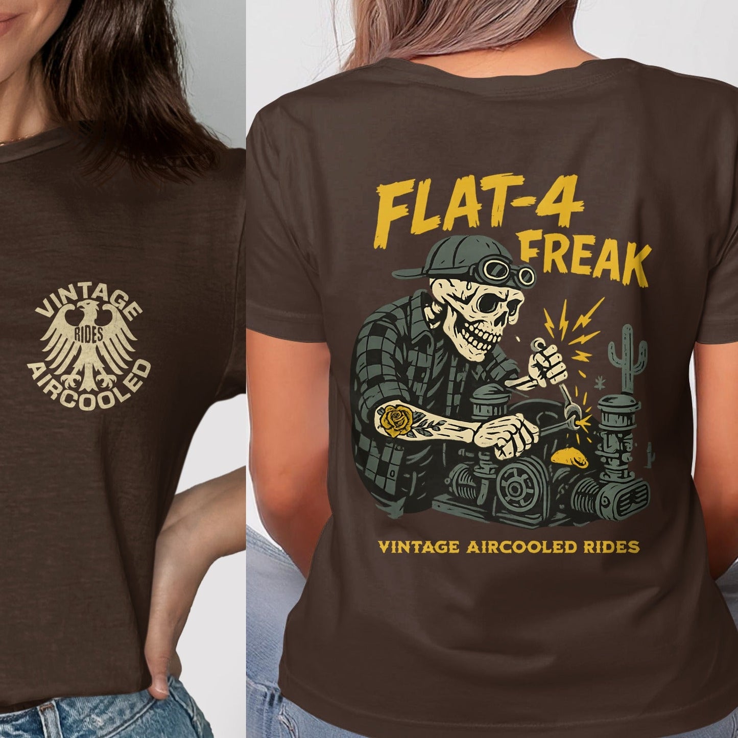 Flat-4 Freak Vintage Aircooled Rides T-Shirt product