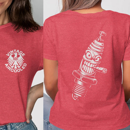 Vintage 1965 Aircooled Graphic Red Shirt product type