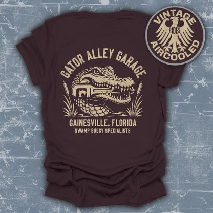 Gator Alley Garage Gainesville Florida Vintage T-Shirt