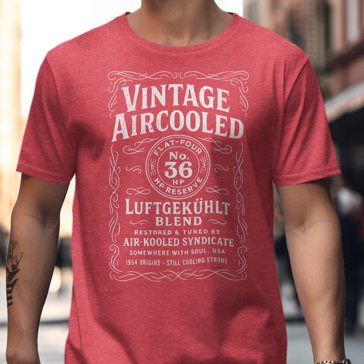 Vintage Aircooled Luftgekuhlt Blend T-Shirt product