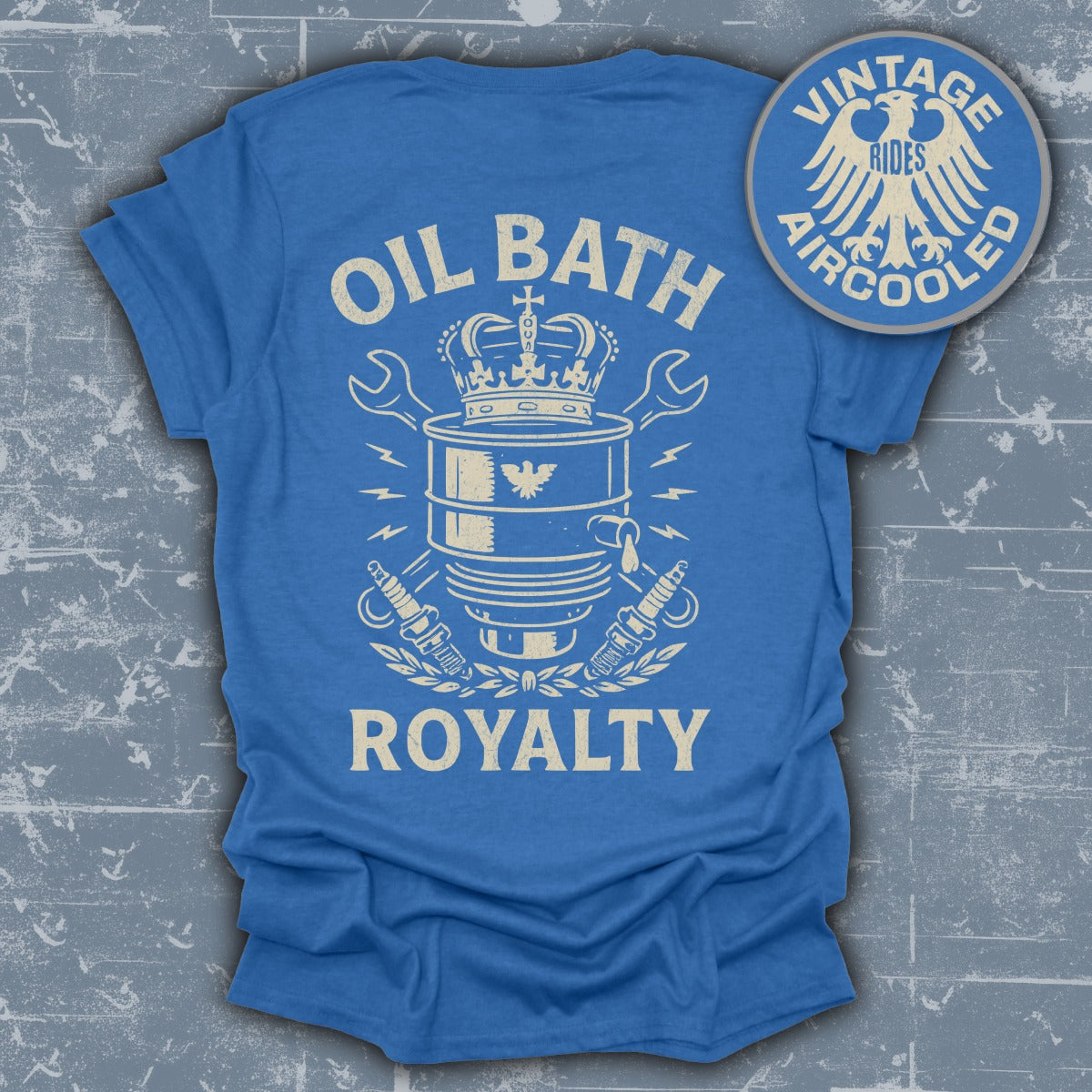 Oil Bath Royalty Graphic Tee Shirt product