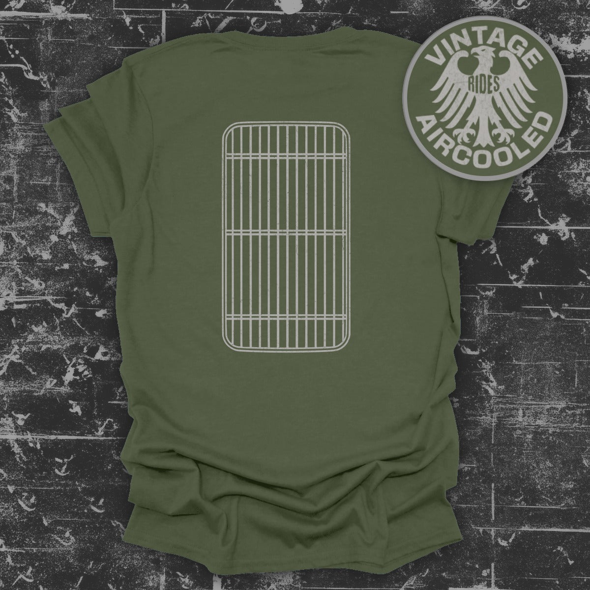 Vintage Rides Aircooled Graphic TShirt product type