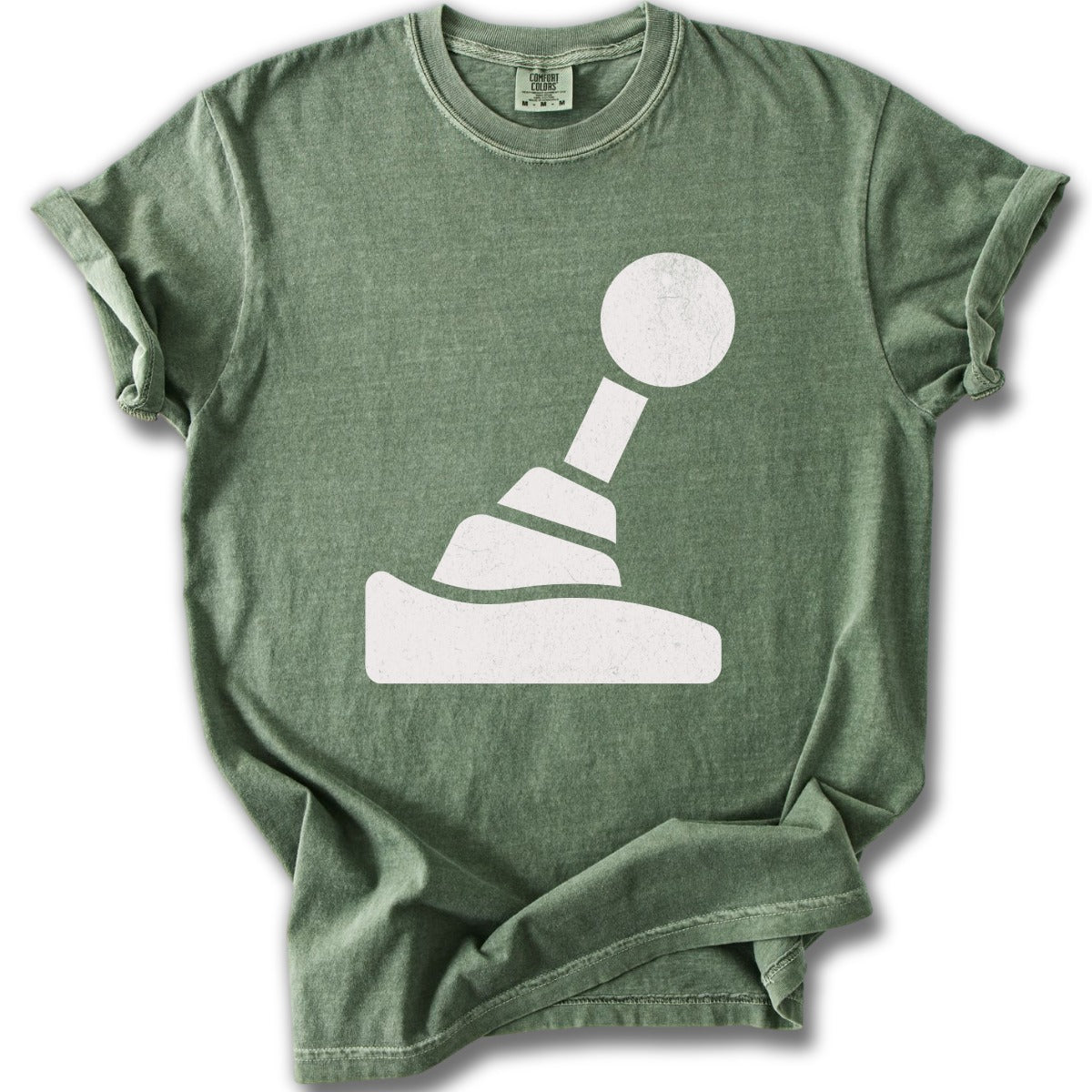 Classic Retro Joystick Graphic Print T-shirt