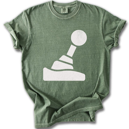Classic Retro Joystick Graphic Print T-shirt