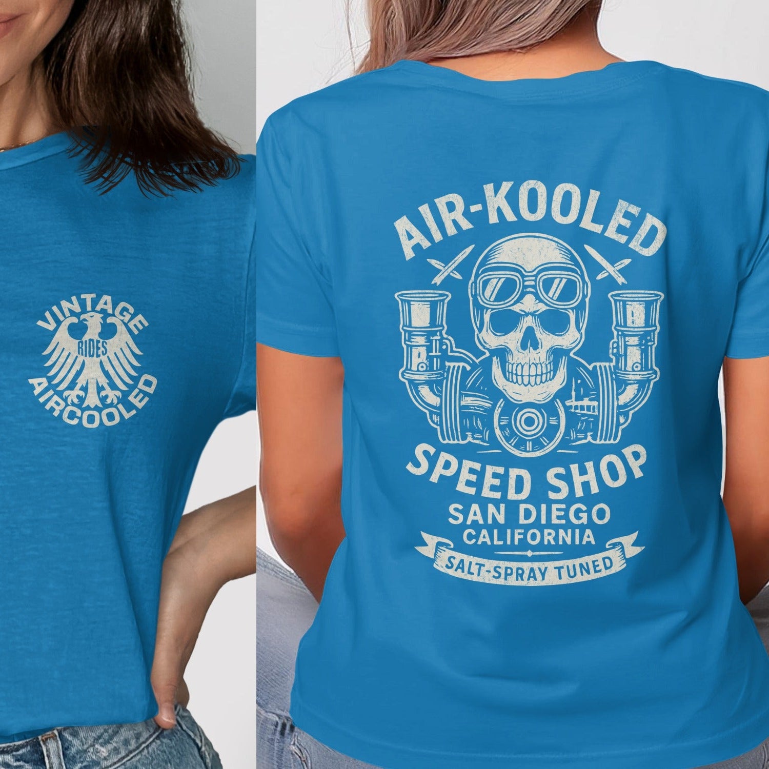 Air-Kooled Speed Shop San Diego California T-shirt product type
