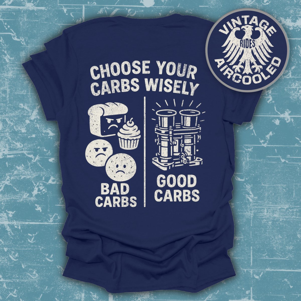 Choose Your Carbs Wisely Fun Graphic T-Shirt product