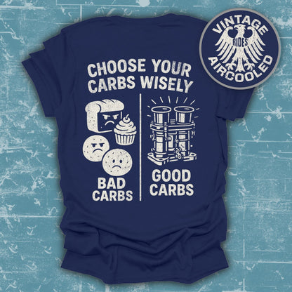 Choose Your Carbs Wisely Fun Graphic T-Shirt product