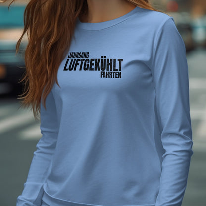 Jahrgang Luftgekühlt Fahrten text print product