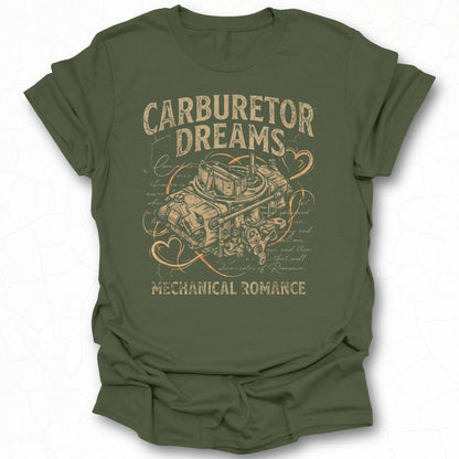 Carburetor Dreams Mechanical Romance T-Shirt