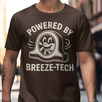 Powered by Breeze-Tech Graphic T-Shirt product