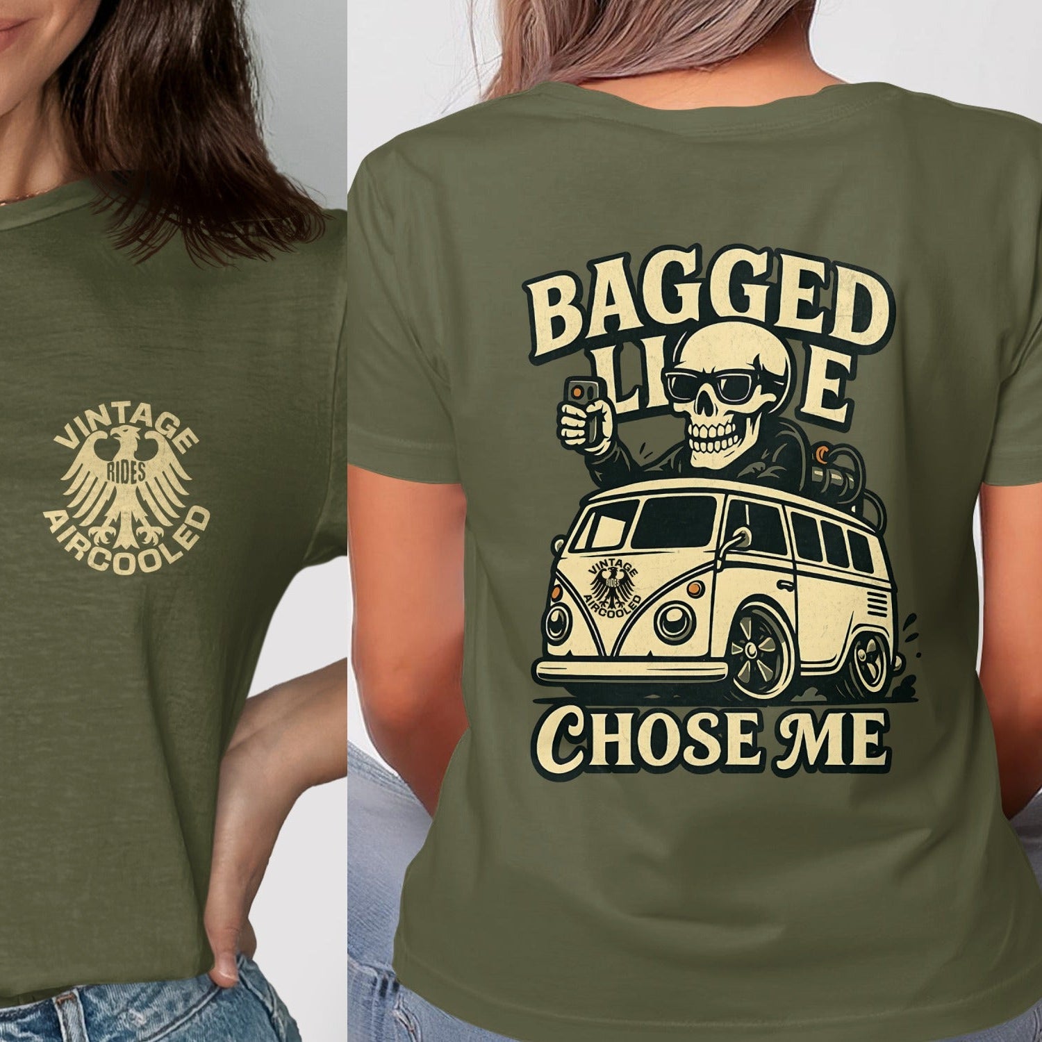 Bagged Life Chose Me Vintage Aircooled T-shirt product type