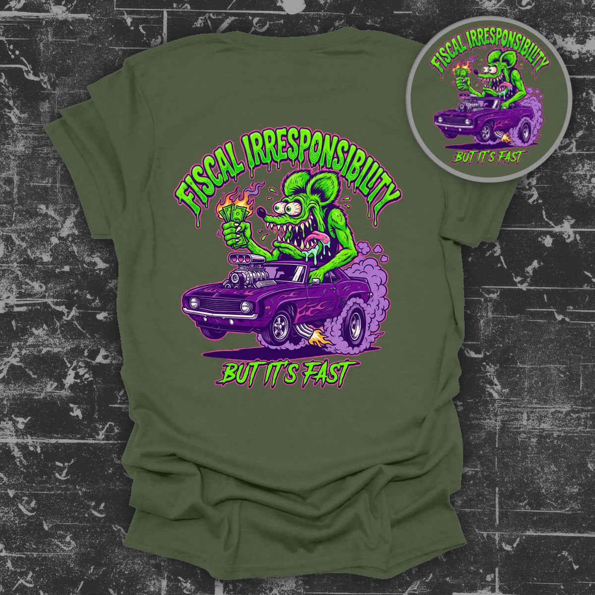 Fiscal Irresponsibility But It's Fast Graphic Shirt
