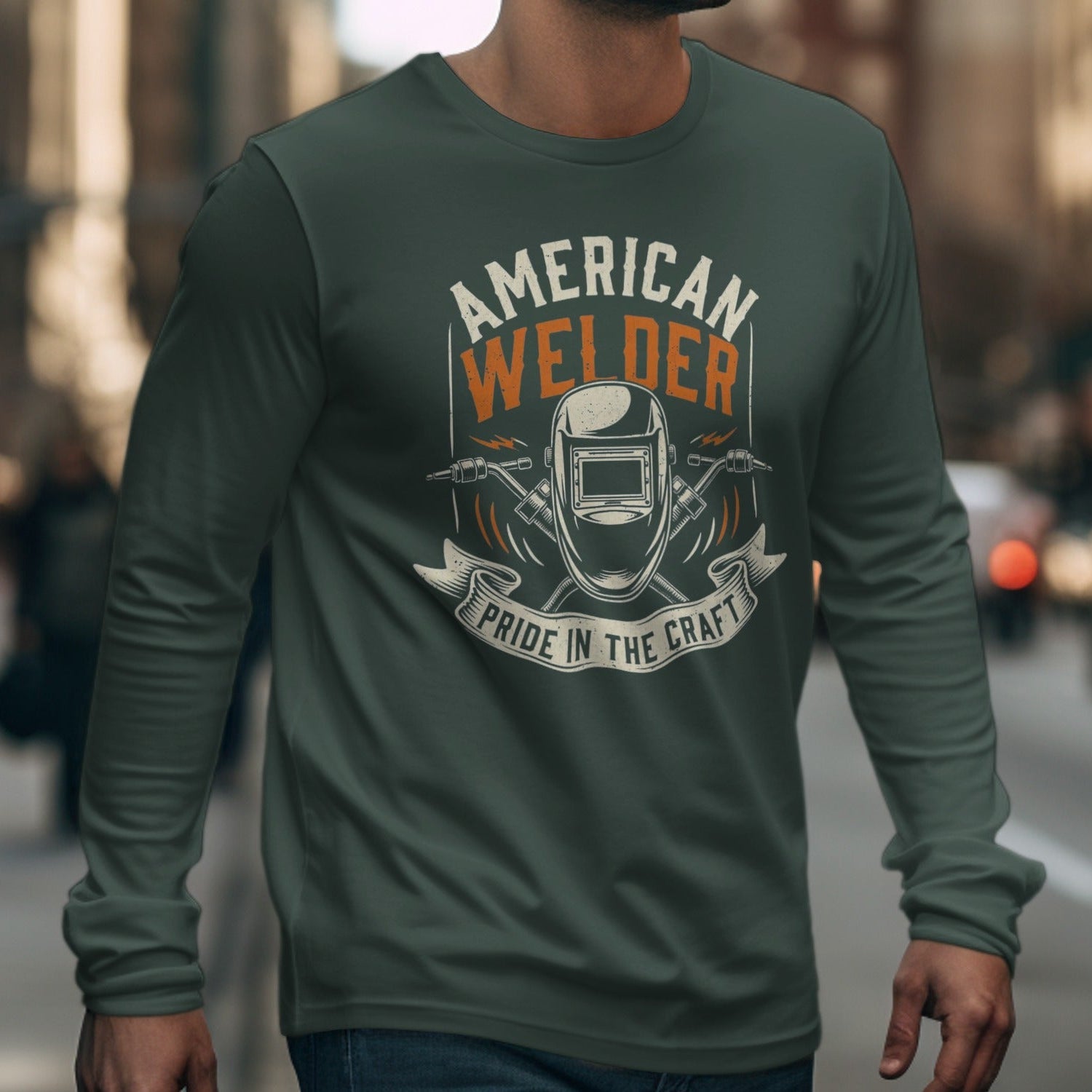 American Welder Pride In The Craft Long Sleeve Shirt