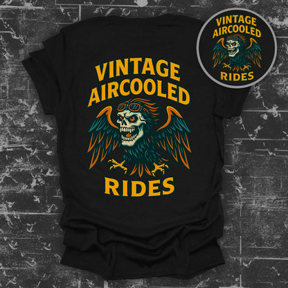 Vintage Aircooled Rides Graphic Tee shirt product