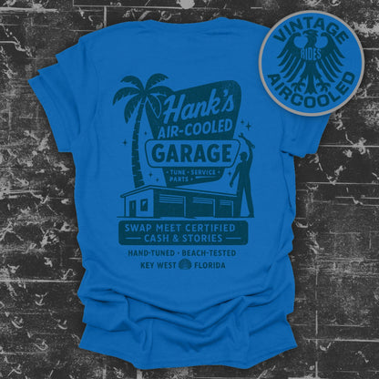 Hanks Air Cooled Garage Swap Meet Certified T-Shirt Product