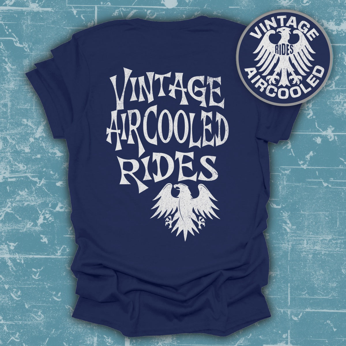 Vintage Aircooled Rides T-Shirt stylish graphic product