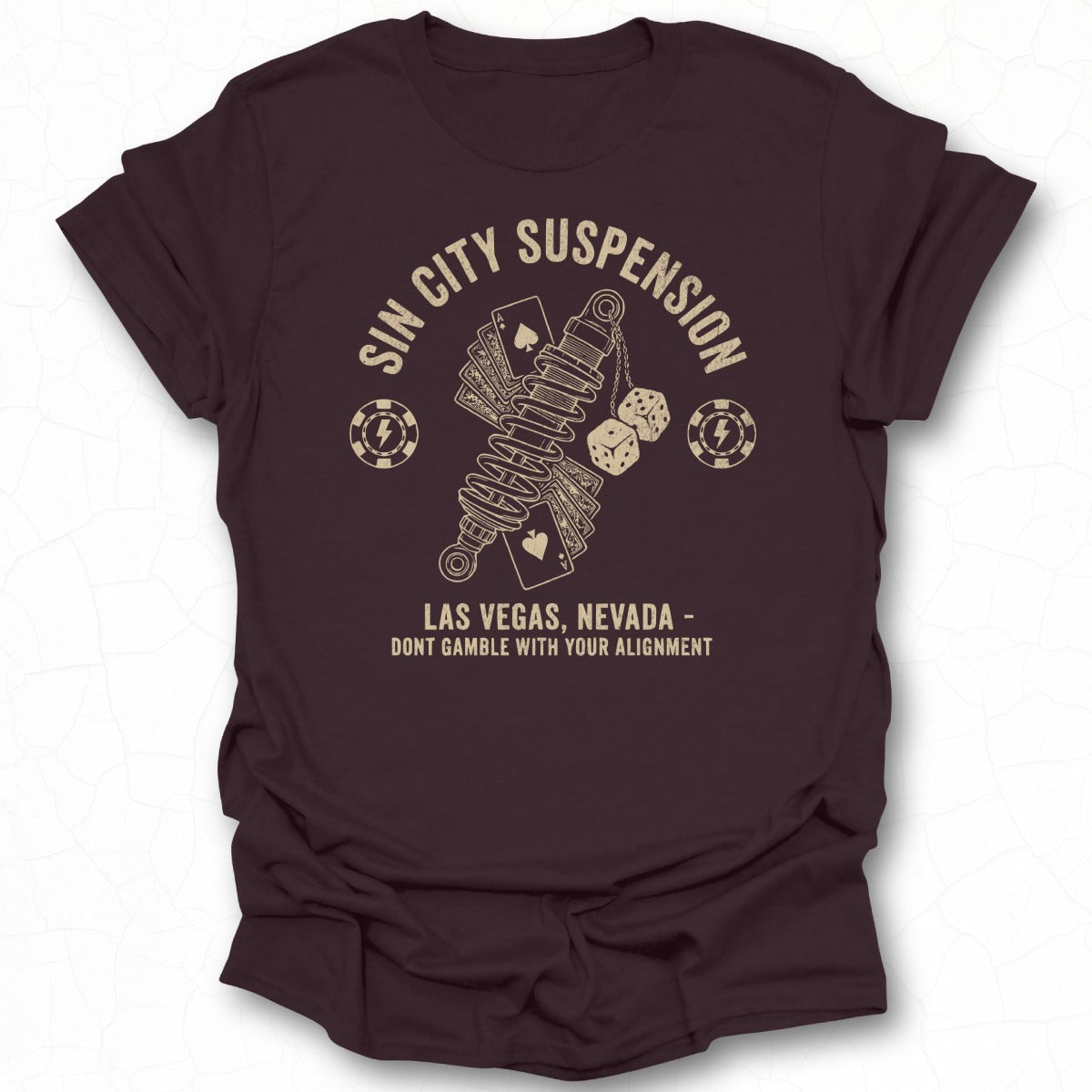 Sin City Suspension Las Vegas Nevada Alignment T-shirt