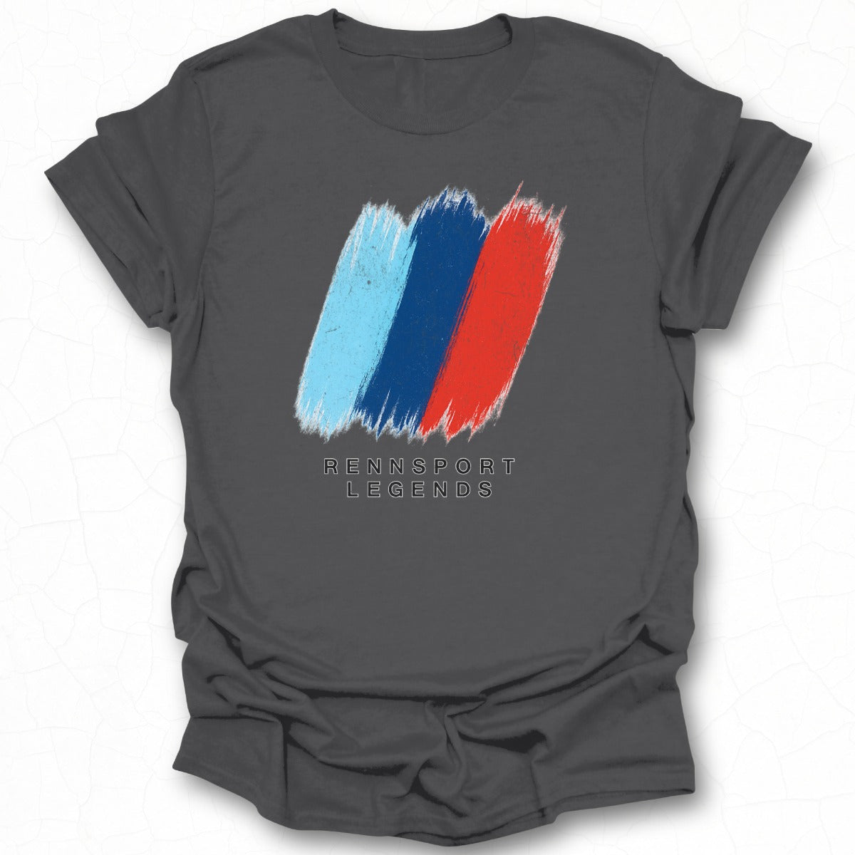 Rennsport Legends with Red White Blue Streaks T-shirt