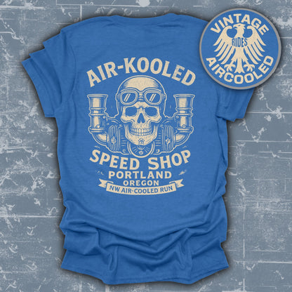 Air-Kooled Speed Shop Portland Oregon T-shirt product type