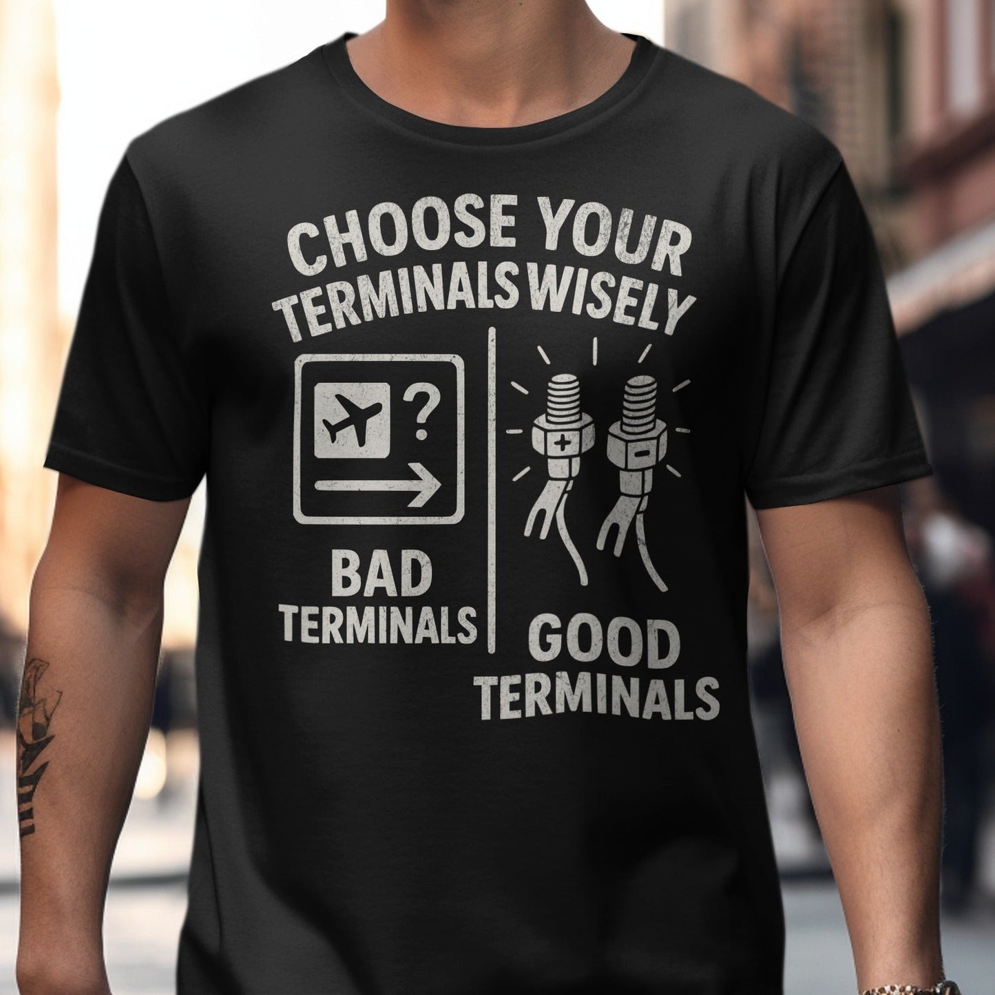 Choose Your Terminals Wisely Graphic T-Shirt product
